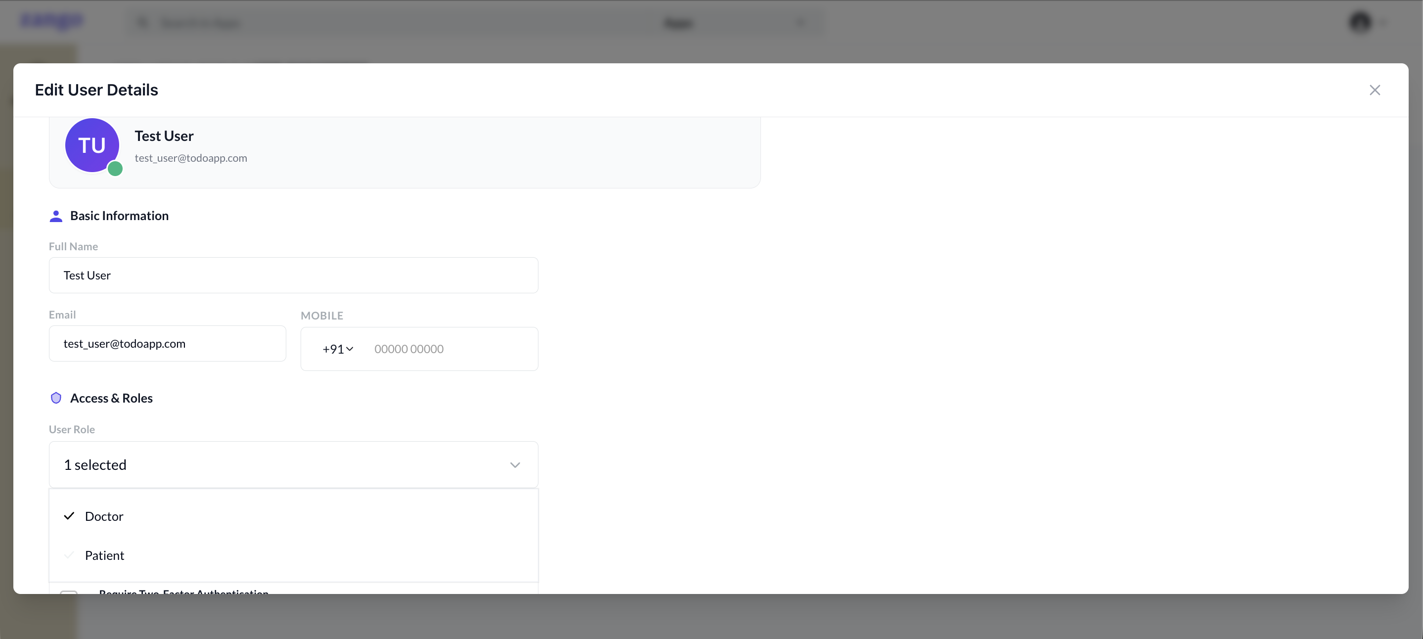 Updating User Roles 2